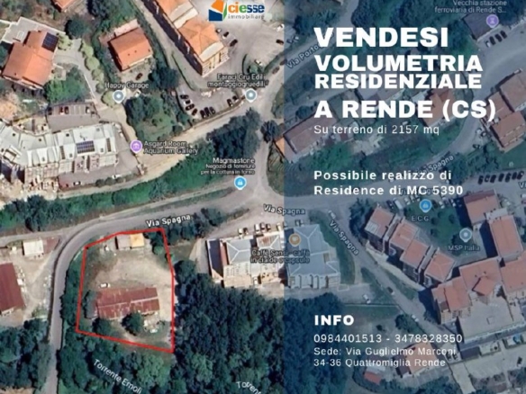 Volumetria in vendita in via Spagna, 6